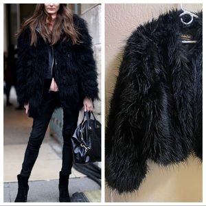 Vintage fabulous furs faux jacket